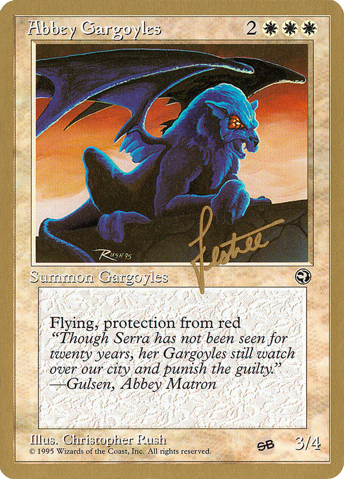Abbey Gargoyles (Bertrand Lestree) (SB) [Pro Tour Collector Set] | L.A. Mood Comics and Games