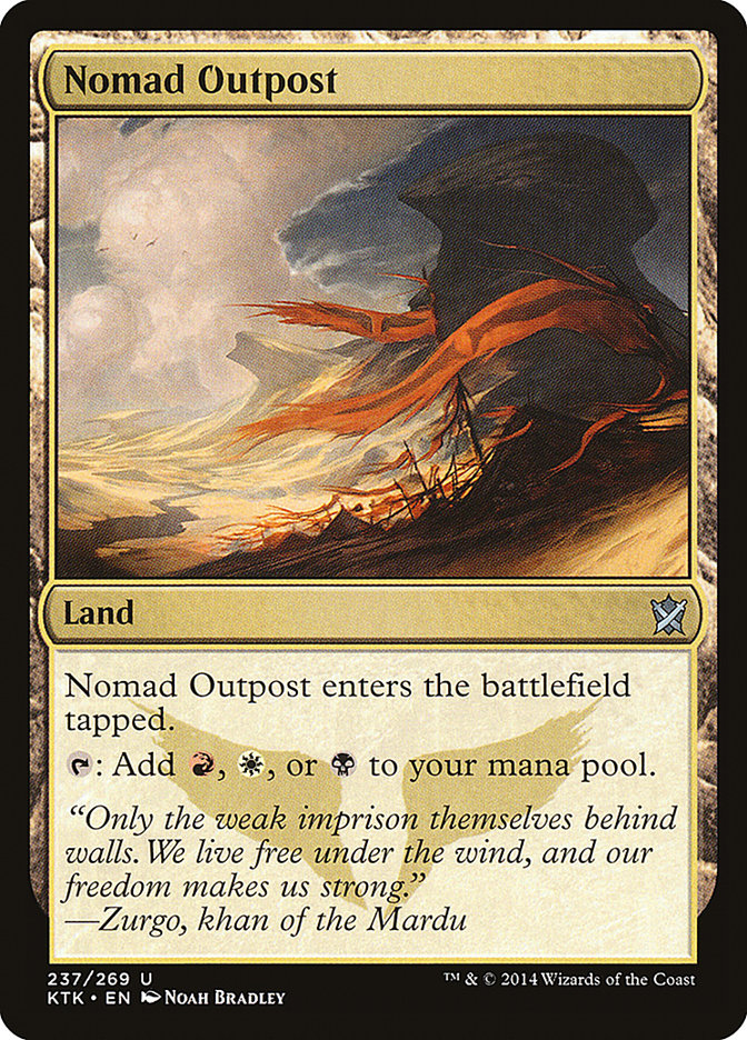 Nomad Outpost [Khans of Tarkir] | L.A. Mood Comics and Games