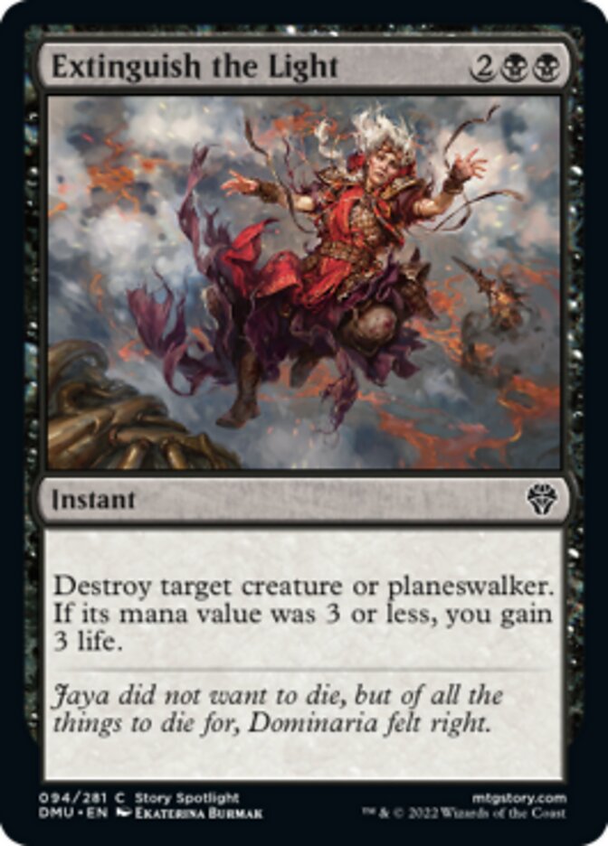 Extinguish the Light [Dominaria United] | L.A. Mood Comics and Games