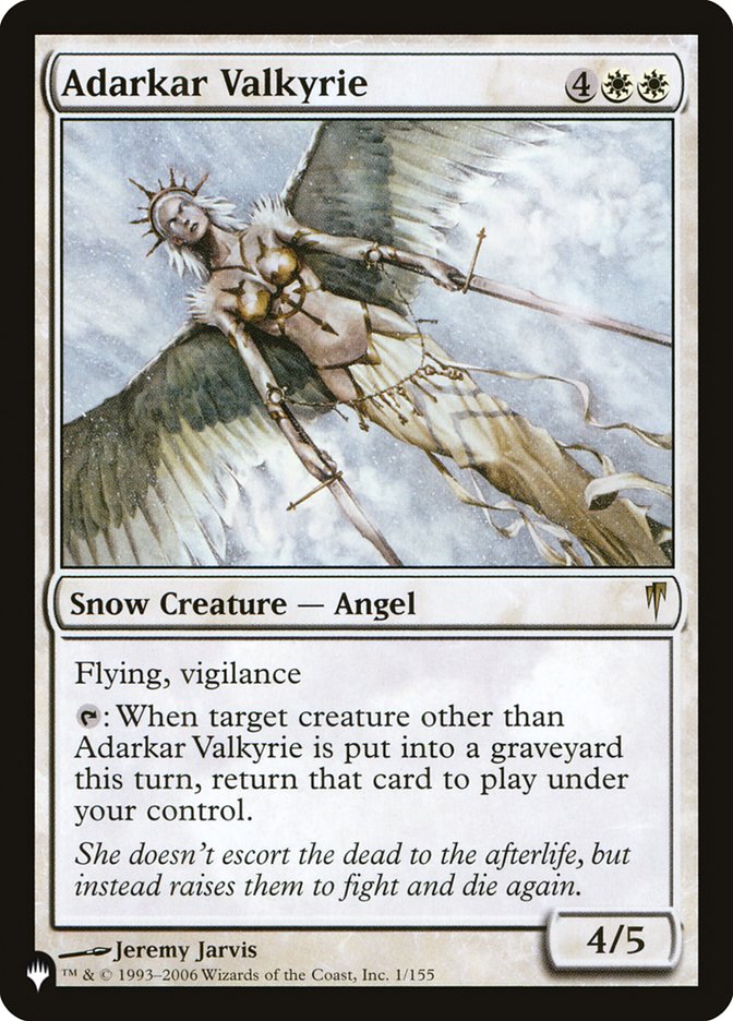 Adarkar Valkyrie [The List] | L.A. Mood Comics and Games