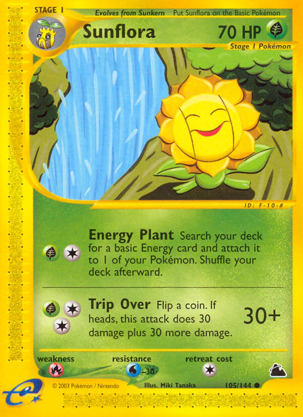 Sunflora (105/144) [Skyridge] | L.A. Mood Comics and Games