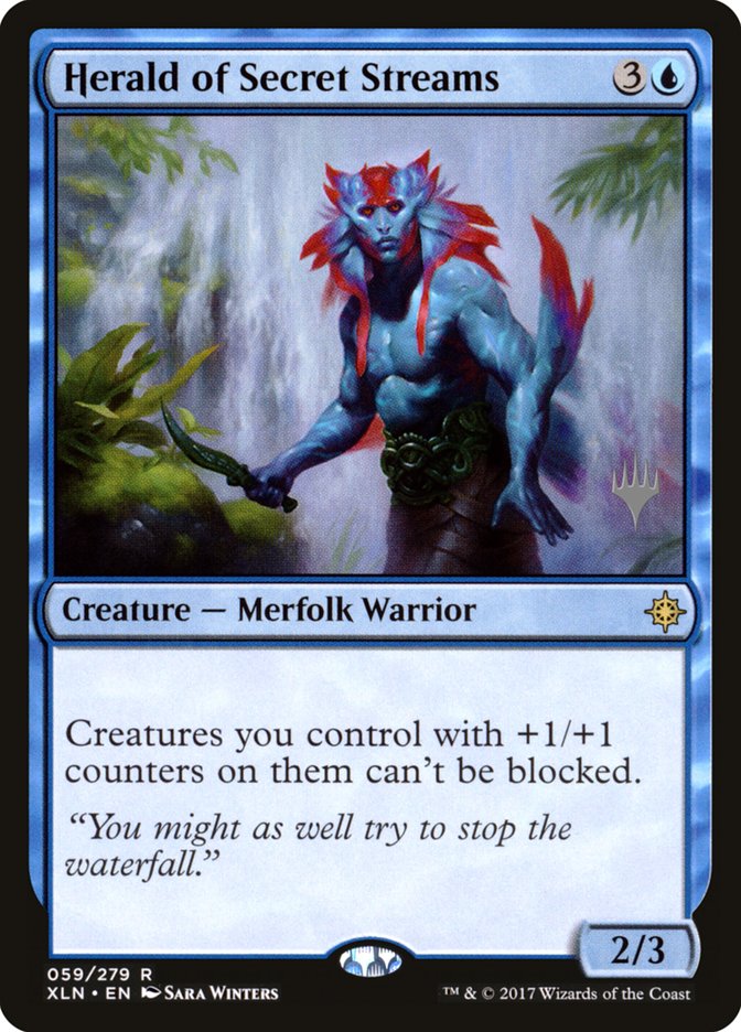Herald of Secret Streams (Promo Pack) [Ixalan Promos] | L.A. Mood Comics and Games