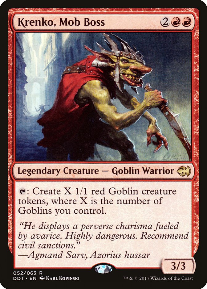 Krenko, Mob Boss [Duel Decks: Merfolk vs. Goblins] | L.A. Mood Comics and Games