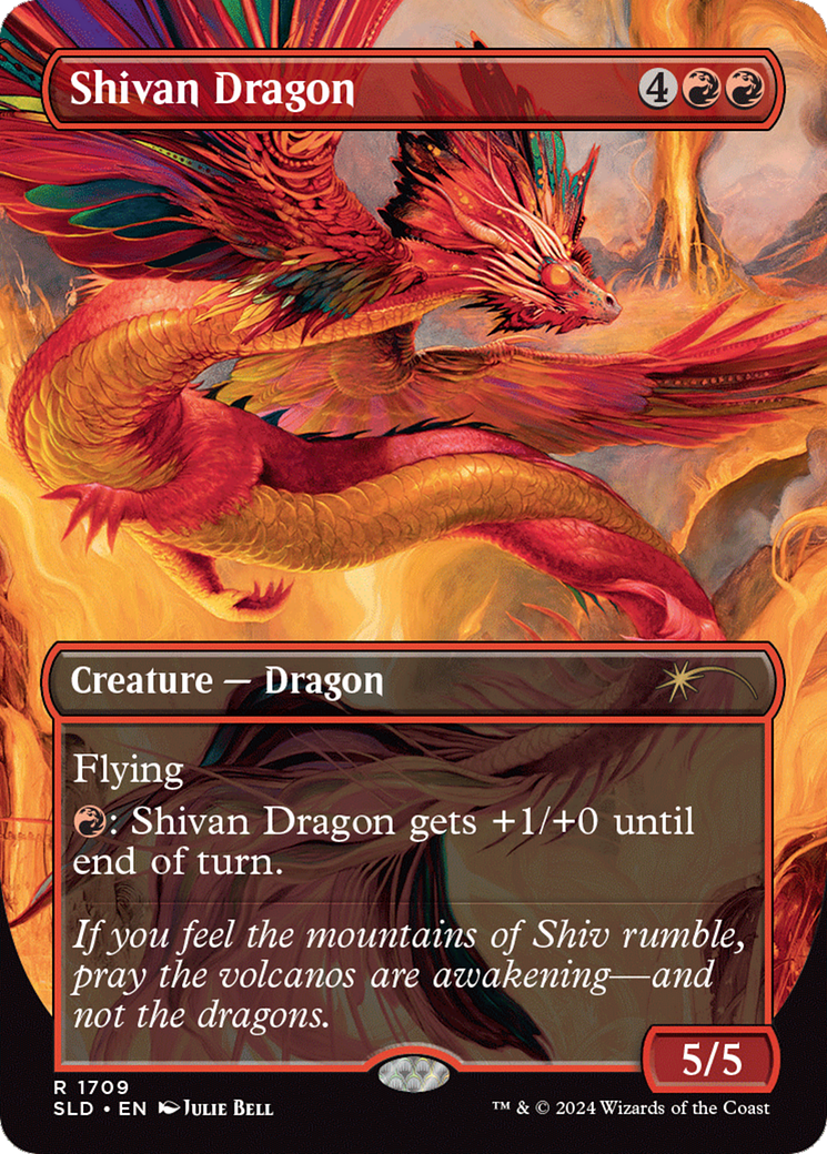 Shivan Dragon [Secret Lair Drop Series] | L.A. Mood Comics and Games