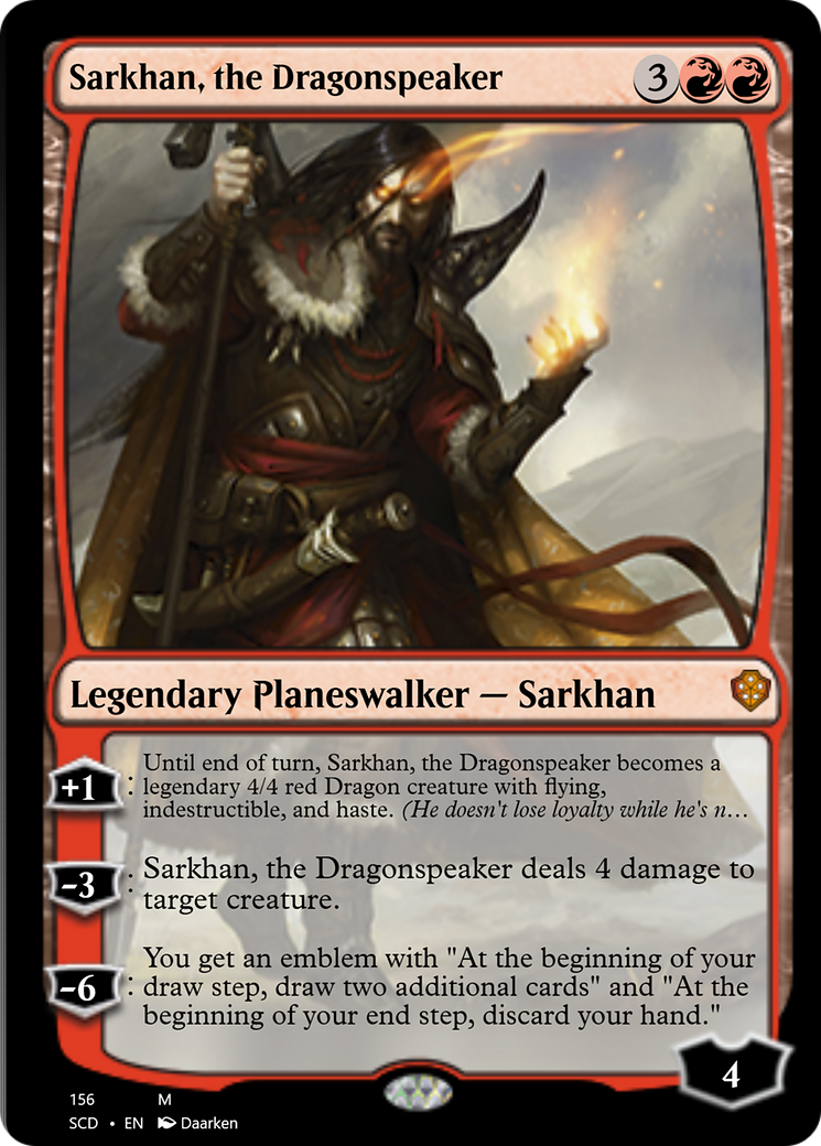 Sarkhan, the Dragonspeaker [Starter Commander Decks] | L.A. Mood Comics and Games