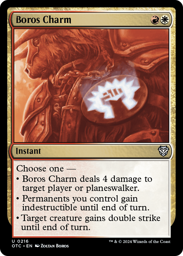 Boros Charm [Outlaws of Thunder Junction Commander] | L.A. Mood Comics and Games