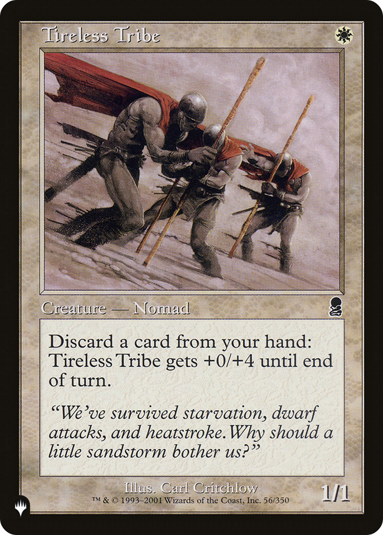 Tireless Tribe [The List Reprints] | L.A. Mood Comics and Games