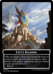 Tiny // City's Blessing Double-Sided Token [Secret Lair Drop Series] | L.A. Mood Comics and Games