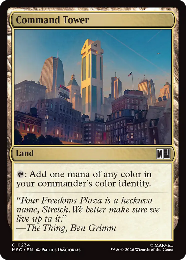 Command Tower (0234) [Marvel Super Heroes Commander] | L.A. Mood Comics and Games