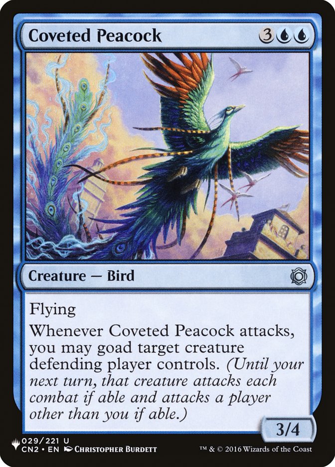 Coveted Peacock [The List] | L.A. Mood Comics and Games