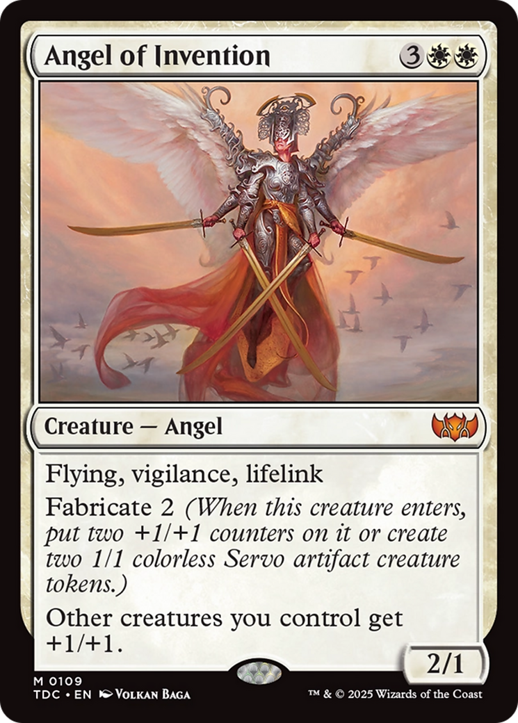 Angel of Invention [Tarkir: Dragonstorm Commander] | L.A. Mood Comics and Games