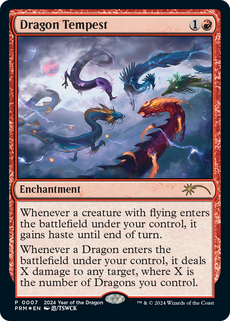 Dragon Tempest (Year of the Dragon 2024) [Standard Showdown Promos] | L.A. Mood Comics and Games