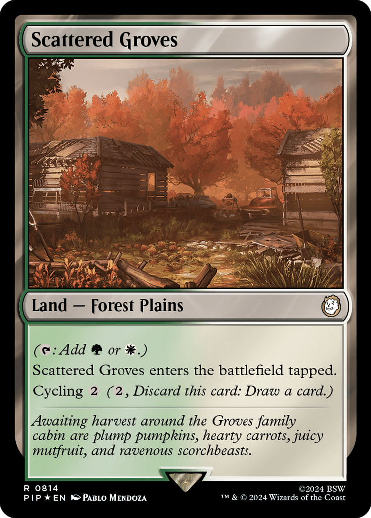 Scattered Groves (Surge Foil) [Fallout] | L.A. Mood Comics and Games