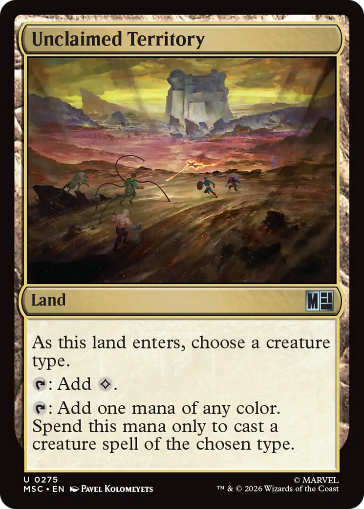 Unclaimed Territory [Marvel Super Heroes Commander] | L.A. Mood Comics and Games