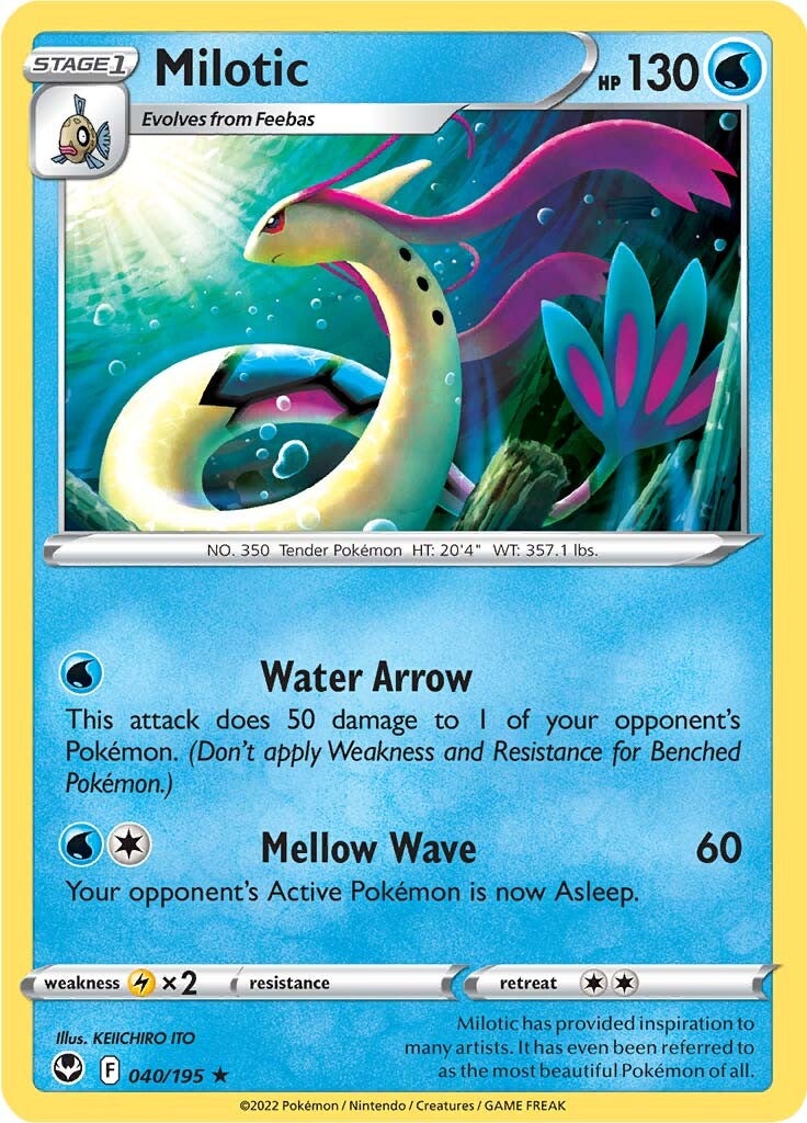Milotic (040/195) [Sword & Shield: Silver Tempest] | L.A. Mood Comics and Games