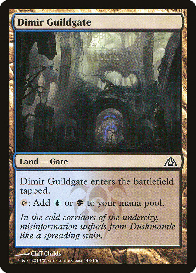 Dimir Guildgate [Dragon's Maze] | L.A. Mood Comics and Games