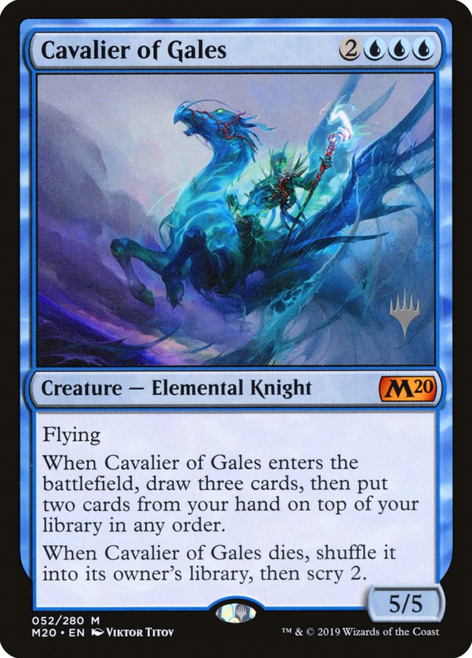 Cavalier of Gales (Promo Pack) [Core Set 2020 Promos] | L.A. Mood Comics and Games