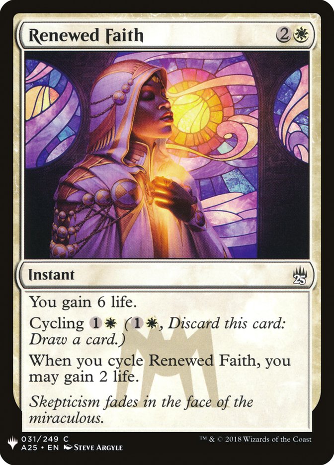 Renewed Faith [Mystery Booster] | L.A. Mood Comics and Games