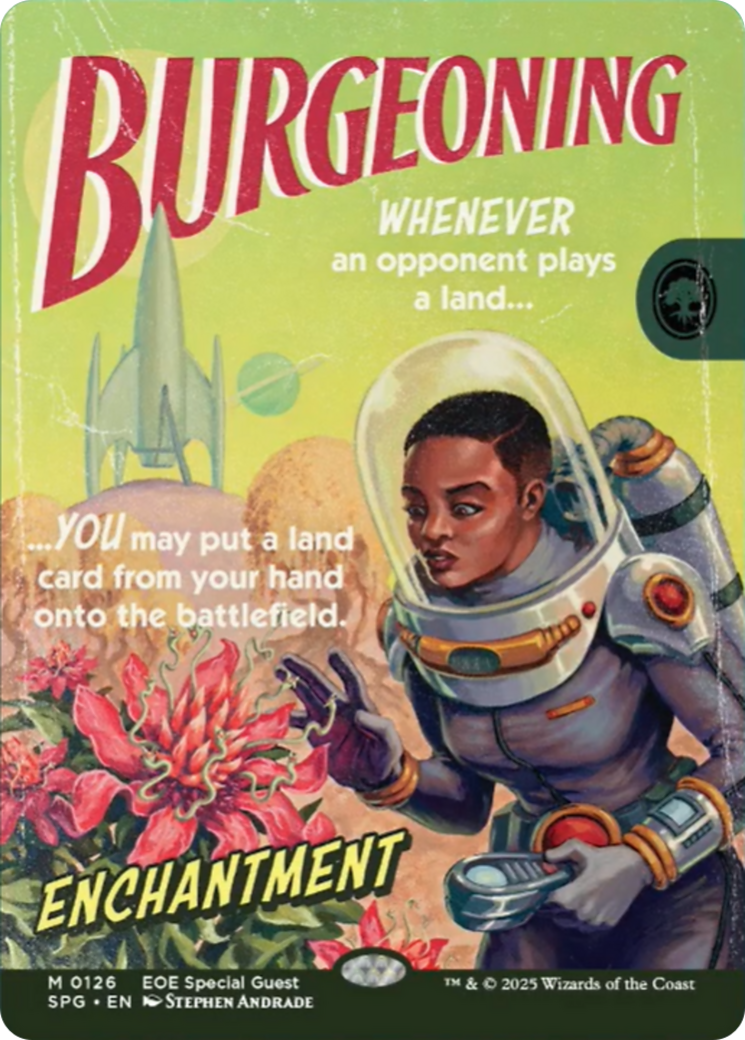 Burgeoning (Showcase) [Edge of Eternities Special Guests] | L.A. Mood Comics and Games