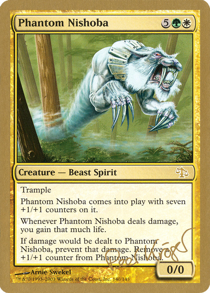 Phantom Nishoba (Peer Kroger) [World Championship Decks 2003] | L.A. Mood Comics and Games