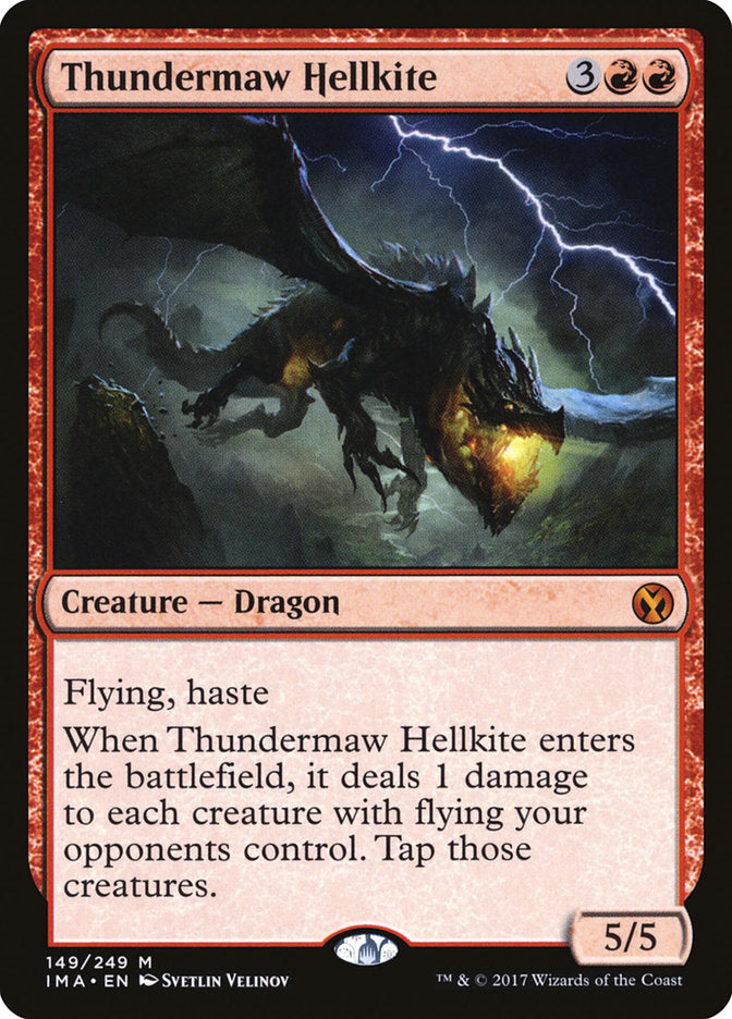 Thundermaw Hellkite [Iconic Masters] | L.A. Mood Comics and Games