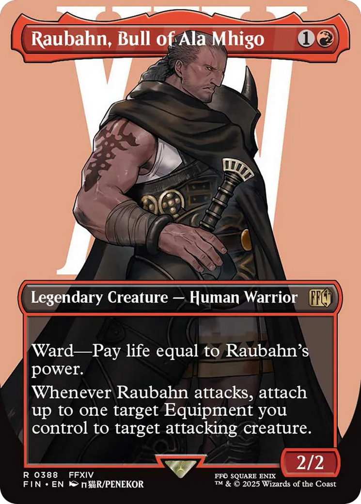 Raubahn, Bull of Ala Mhigo (Borderless) [FINAL FANTASY] | L.A. Mood Comics and Games