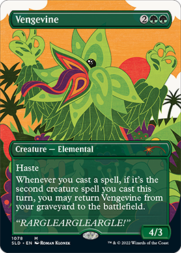 Vengevine (Borderless) [Secret Lair Drop Series] | L.A. Mood Comics and Games