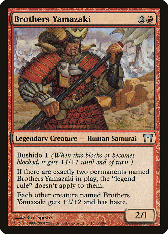Brothers Yamazaki (160b/306) [Champions of Kamigawa] | L.A. Mood Comics and Games