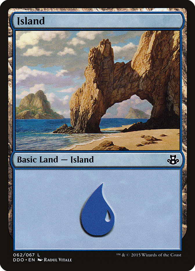 Island (62) [Duel Decks: Elspeth vs. Kiora] | L.A. Mood Comics and Games