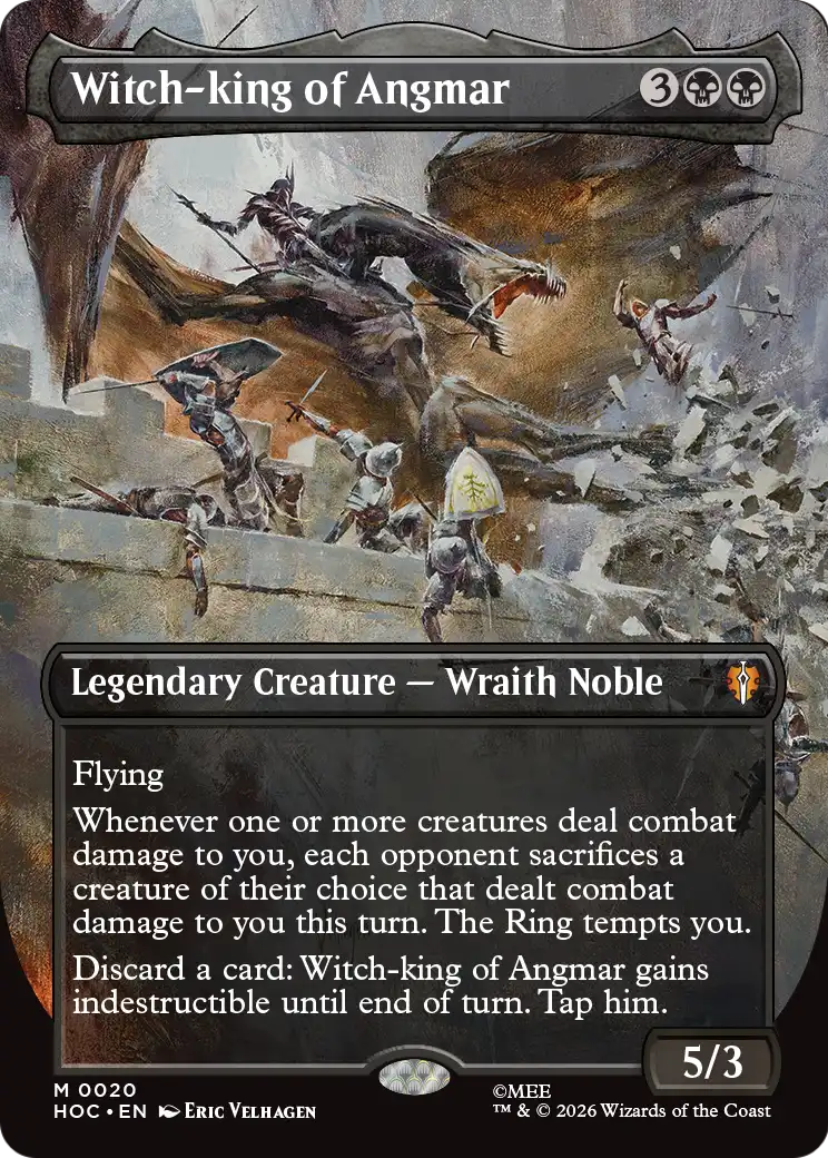 Witch-king of Angmar (Borderless) [The Hobbit: Eternal-Legal] | L.A. Mood Comics and Games