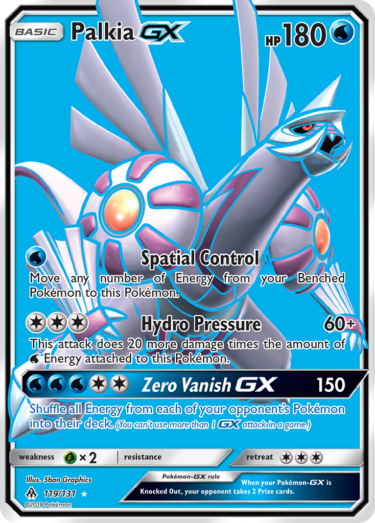 Palkia GX (119/131) [Sun & Moon: Forbidden Light] | L.A. Mood Comics and Games