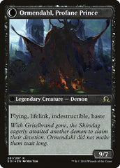 Westvale Abbey // Ormendahl, Profane Prince [Shadows over Innistrad Prerelease Promos] | L.A. Mood Comics and Games