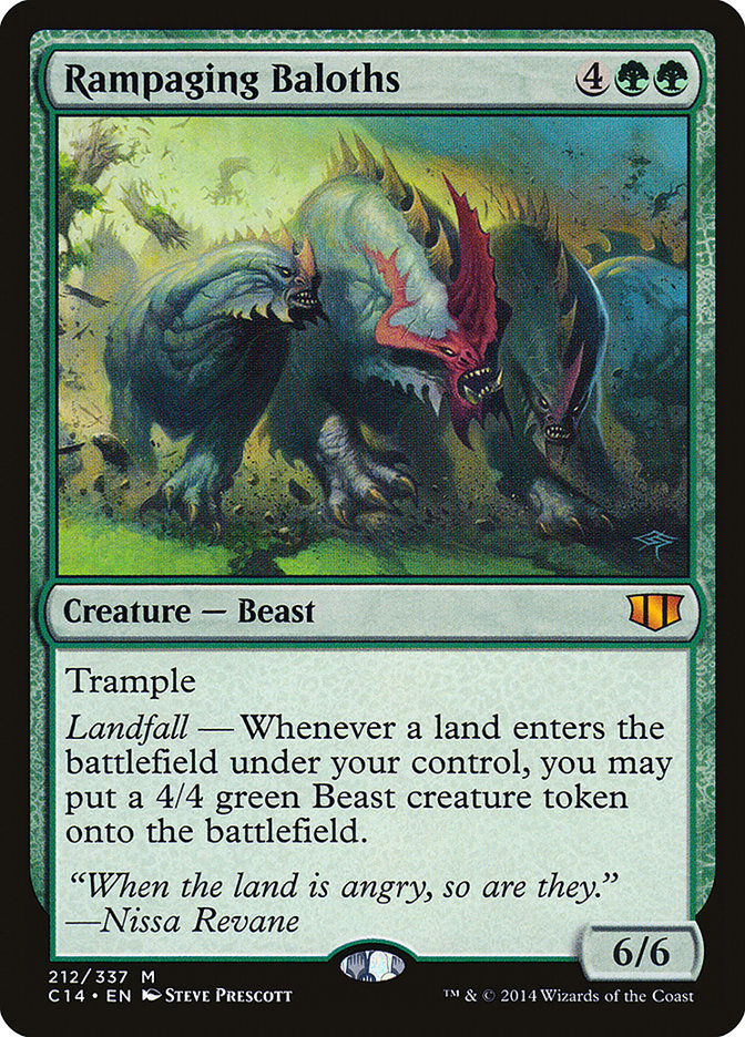 Rampaging Baloths [Commander 2014] | L.A. Mood Comics and Games