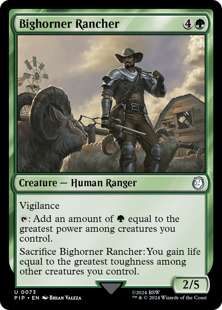 Bighorner Rancher [Fallout] | L.A. Mood Comics and Games