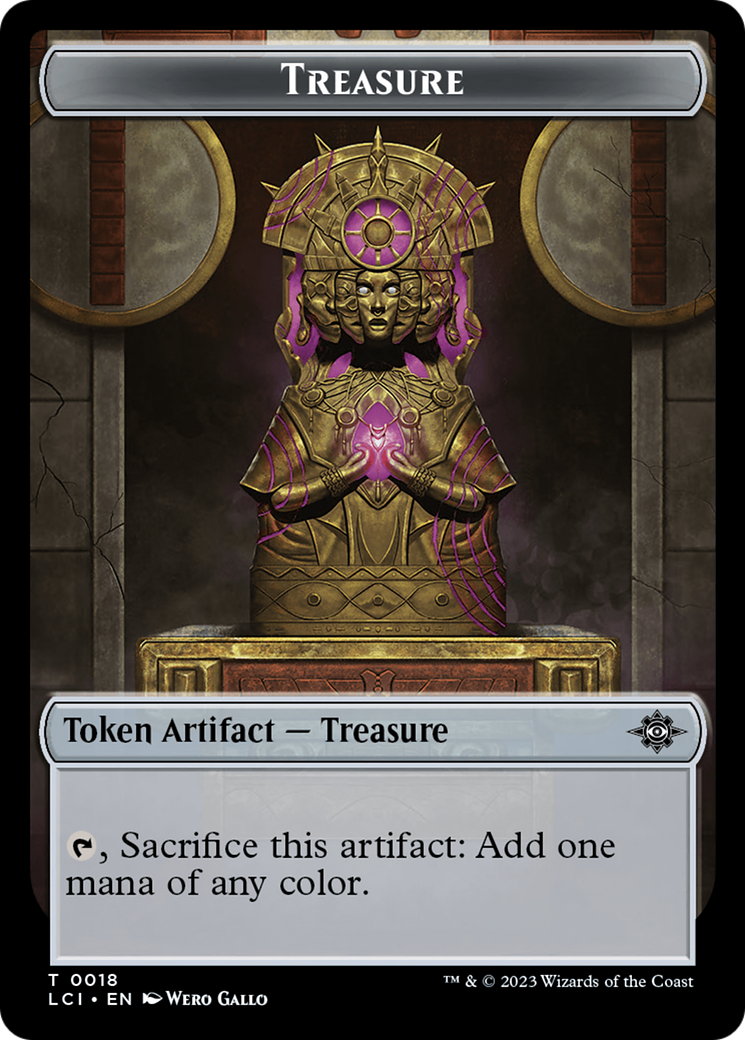 Treasure Token [The Lost Caverns of Ixalan Tokens] | L.A. Mood Comics and Games
