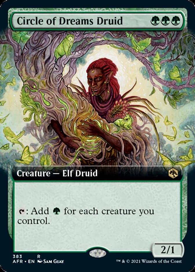 Circle of Dreams Druid (Extended Art) [Dungeons & Dragons: Adventures in the Forgotten Realms] | L.A. Mood Comics and Games