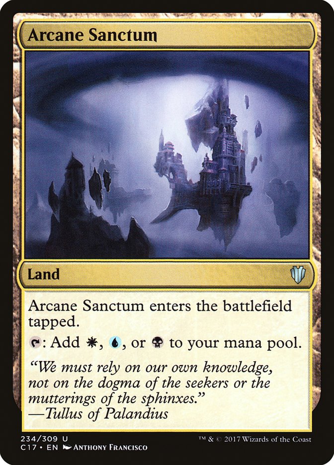 Arcane Sanctum [Commander 2017] | L.A. Mood Comics and Games