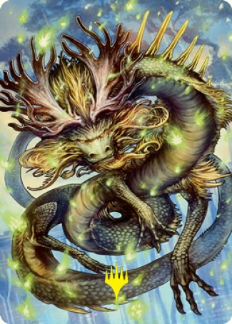 Kura, the Boundless Sky Art Card (Gold-Stamped Signature) [Kamigawa: Neon Dynasty Art Series] | L.A. Mood Comics and Games