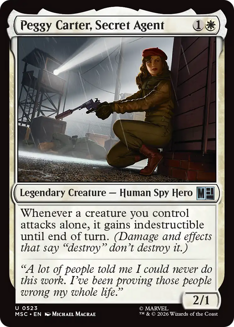 Peggy Carter, Secret Agent [Marvel Super Heroes Commander] | L.A. Mood Comics and Games