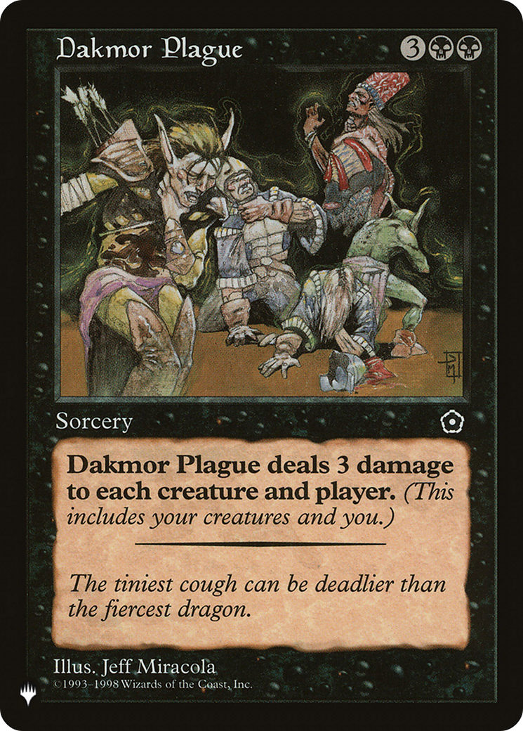 Dakmor Plague [The List Reprints] | L.A. Mood Comics and Games