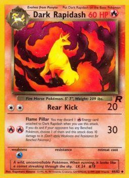 Dark Rapidash (44/82) [Team Rocket Unlimited] | L.A. Mood Comics and Games