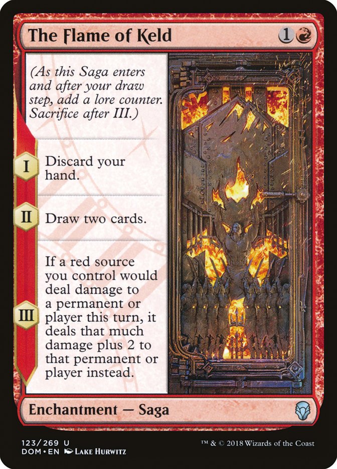 The Flame of Keld [Dominaria] | L.A. Mood Comics and Games
