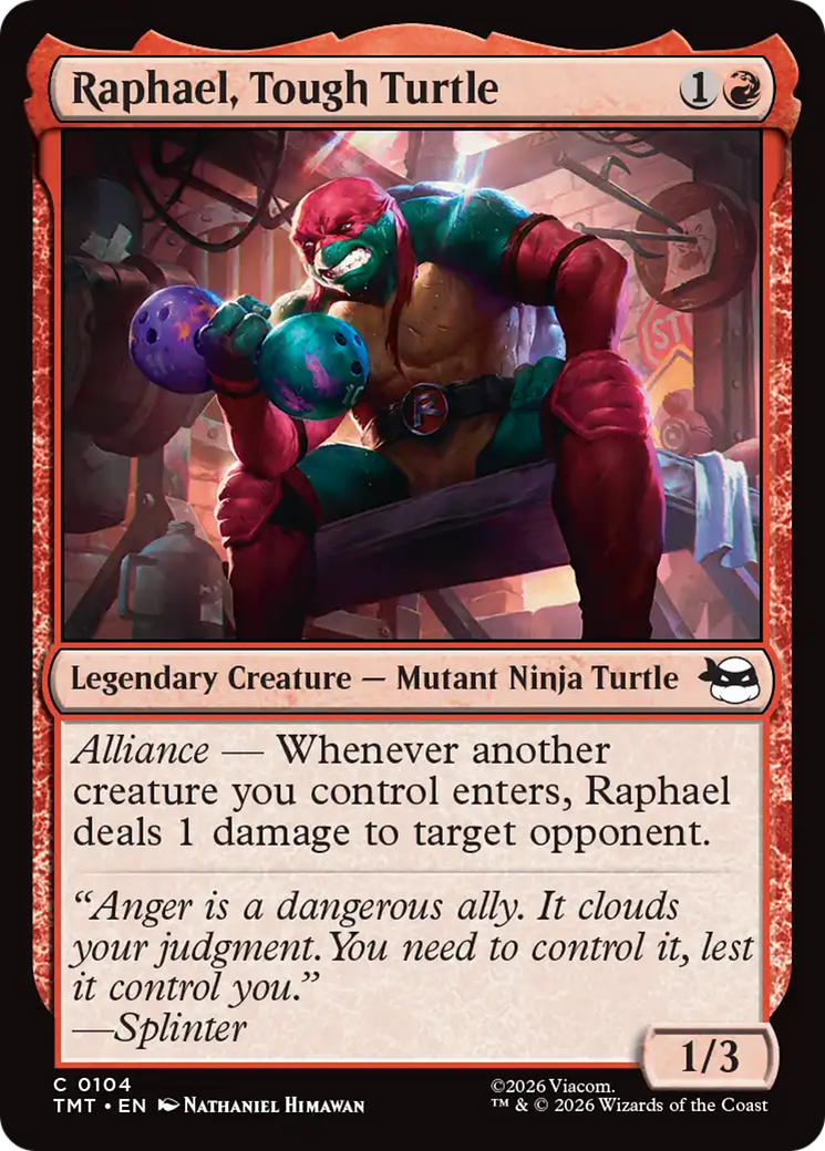 Raphael, Tough Turtle [Teenage Mutant Ninja Turtles] | L.A. Mood Comics and Games