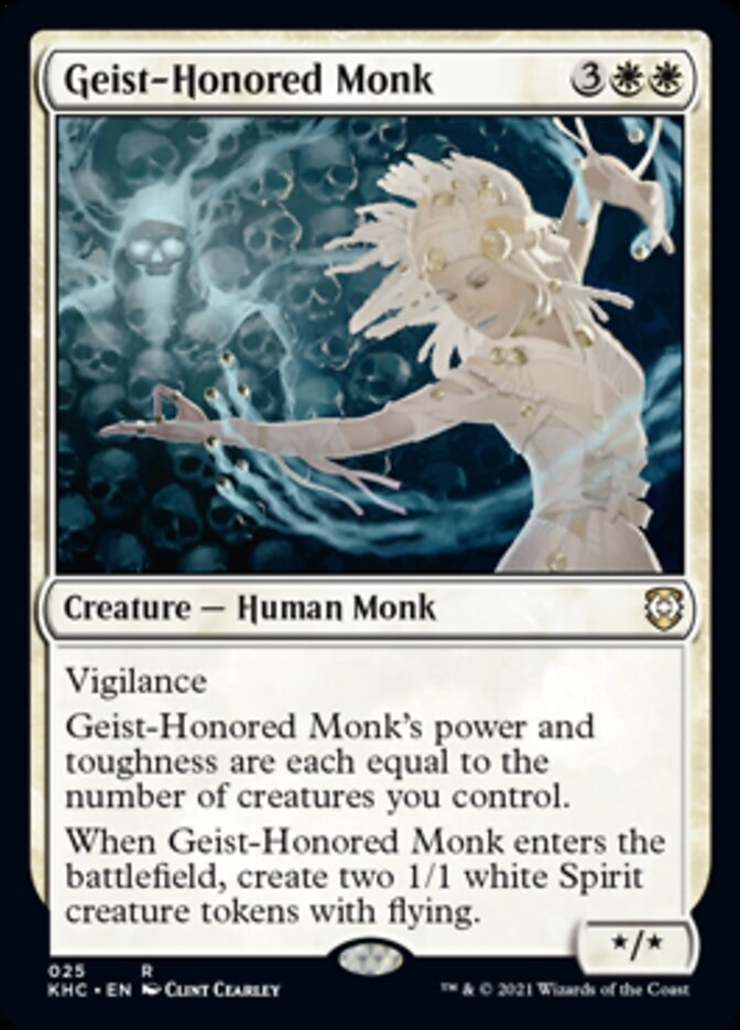 Geist-Honored Monk [Kaldheim Commander] | L.A. Mood Comics and Games