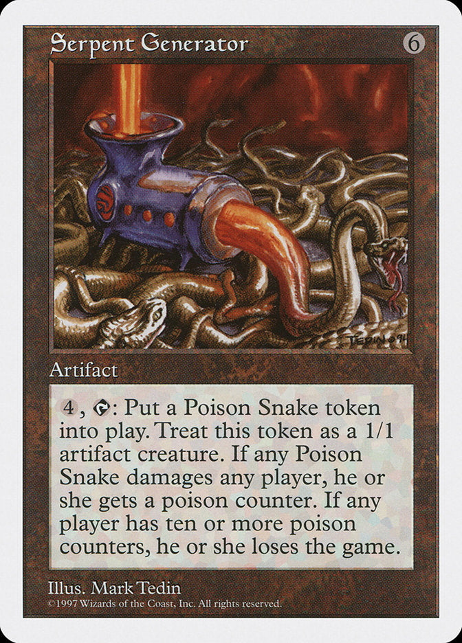 Serpent Generator [Fifth Edition] | L.A. Mood Comics and Games