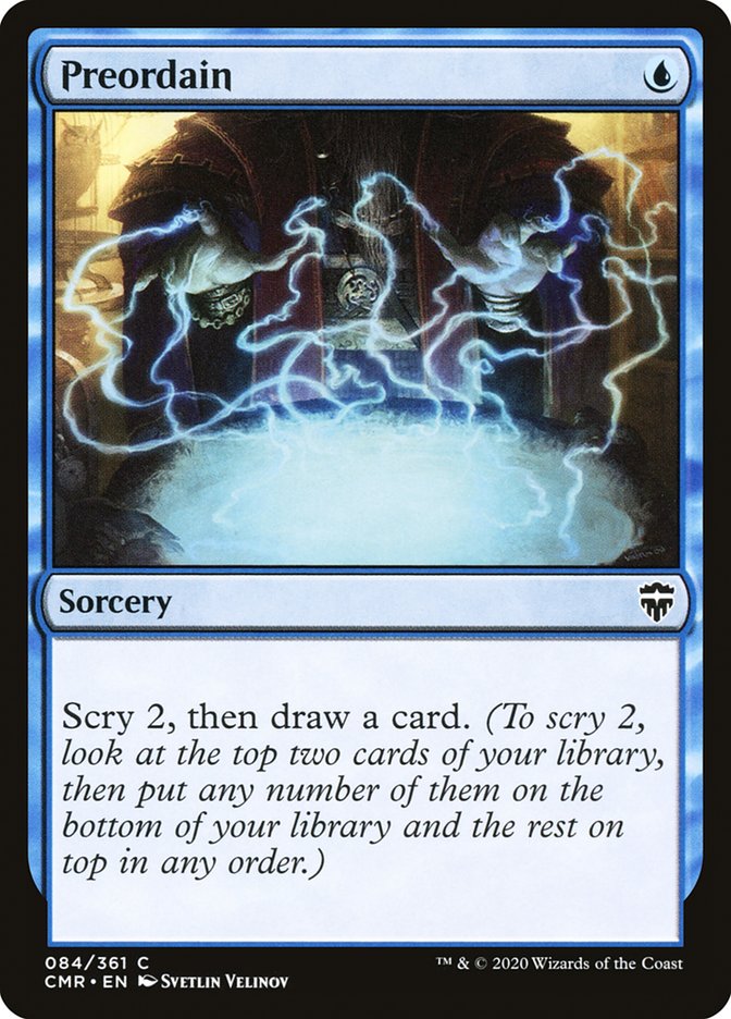 Preordain [Commander Legends] | L.A. Mood Comics and Games