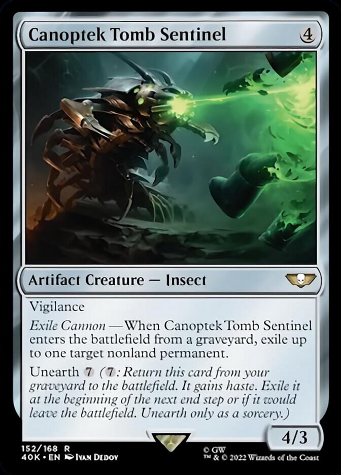 Canoptek Tomb Sentinel (Surge Foil) [Warhammer 40,000] | L.A. Mood Comics and Games