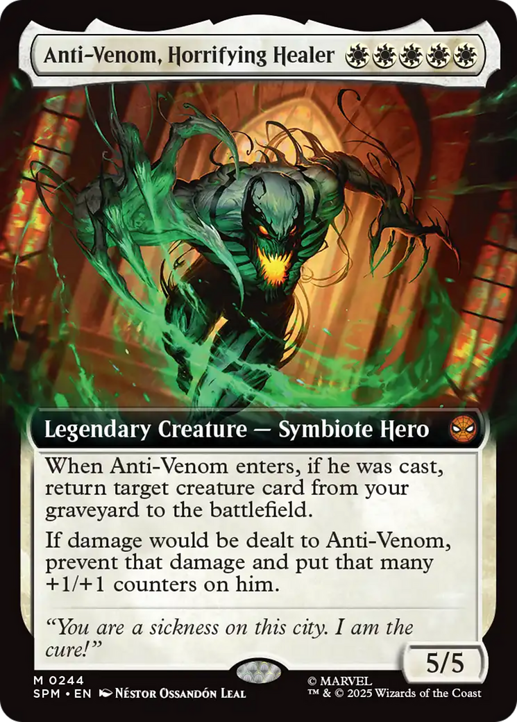 Anti-Venom, Horrifying Healer (Extended Art) [Marvel's Spider-Man] | L.A. Mood Comics and Games