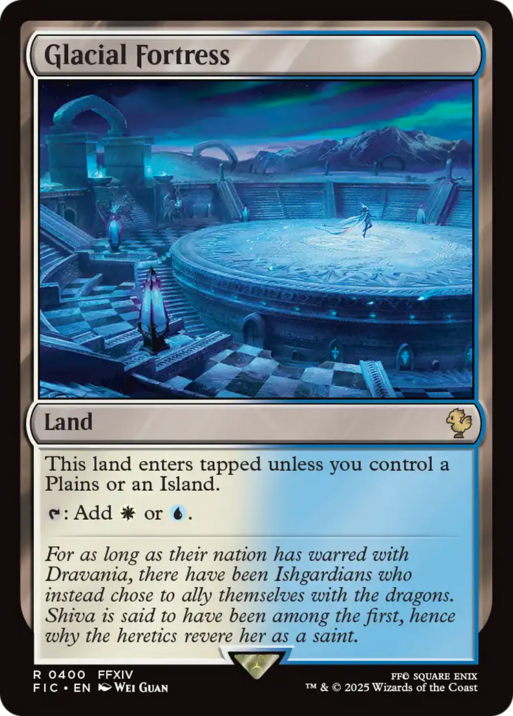 Glacial Fortress [FINAL FANTASY Commander] | L.A. Mood Comics and Games
