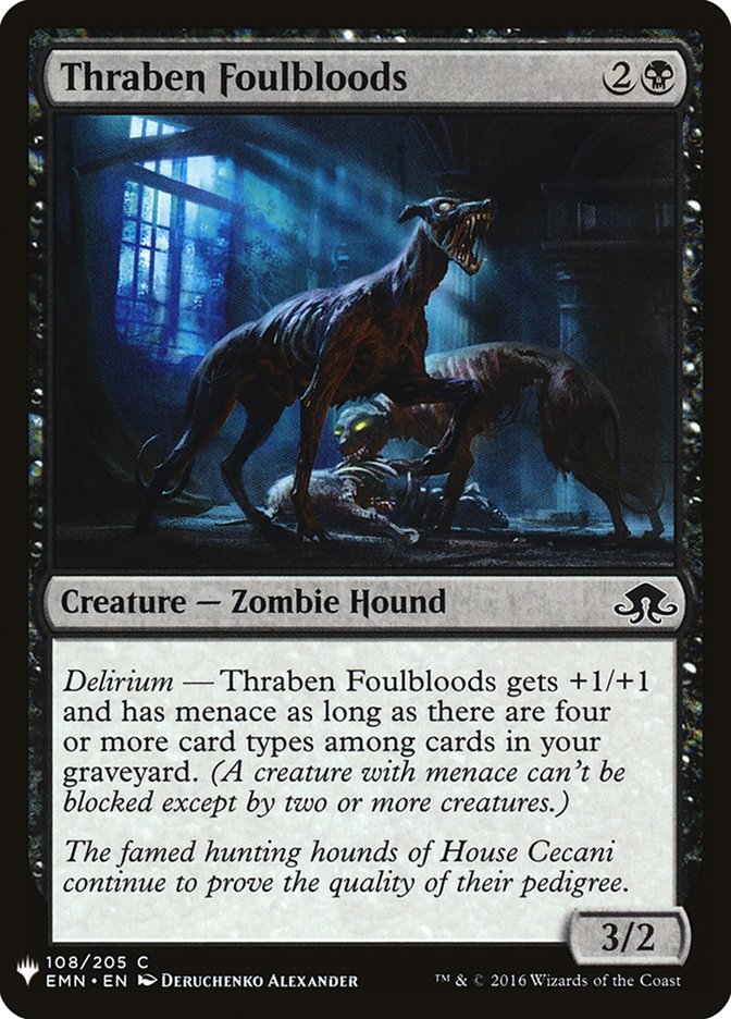 Thraben Foulbloods [Mystery Booster] | L.A. Mood Comics and Games